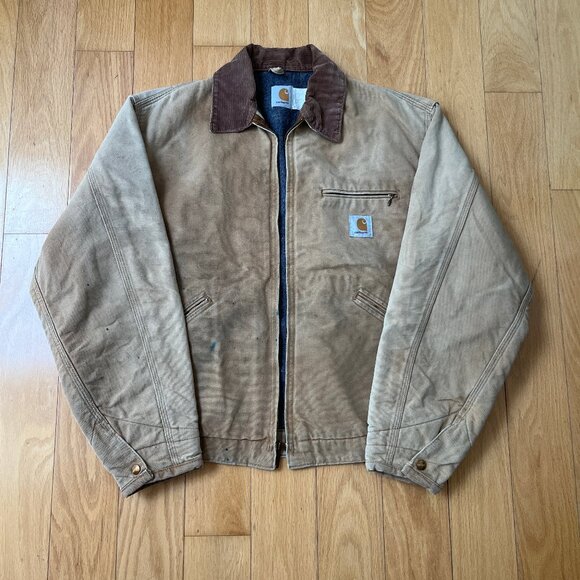 Vintage Carhartt Detroit Jacket J001 BRN L - Picture 5 of 6